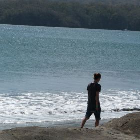 man walking on the beach in Pedasi Panama – Best Places In The World To Retire – International Living